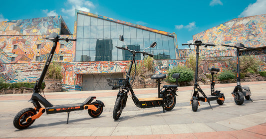 Electric Scooter with Seat – Almost Like a Mini Motorcycle!