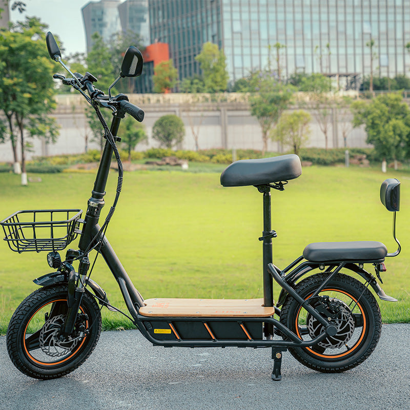 kukirin c1 pro electric scooter with seat