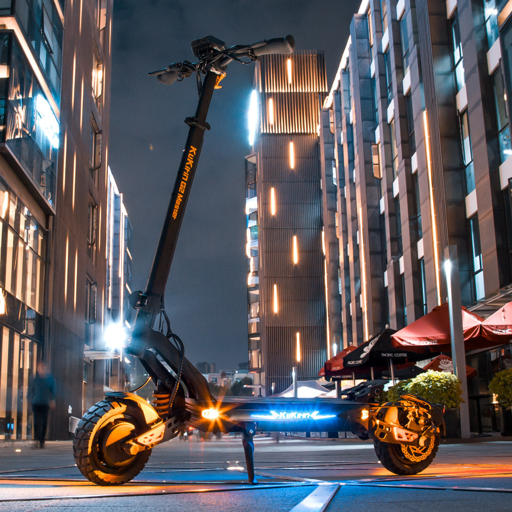 off-road electric scooter for adults – kukirin g2 master
